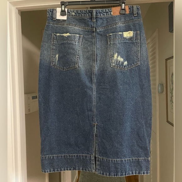 NWT Hustle N Holla Harlow Patch Detail Skirt - Picture 2 of 9